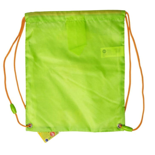 Mochila saco de cuerdas infantil Dinosaurios para merienda y almuerzo 30x25cm - Bolsa