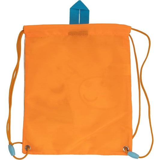 Mochila saco de cuerdas infantil Peppa Pig para merienda y almuerzo 30x25cm - Bolsa