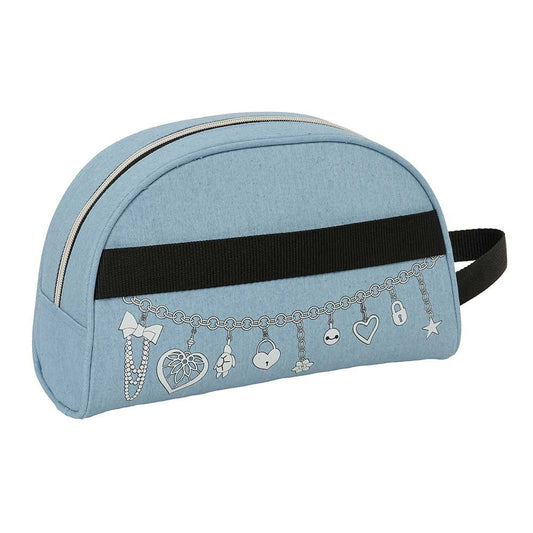 Neceser adaptable a carro K-POP Demon Hunters - Huntrix azul 28x10x18cm