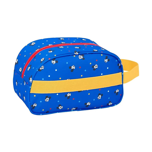 Neceser escolar con asa MICKEY MOUSE GOOD DAY adaptable a carro 26x12x15 cm