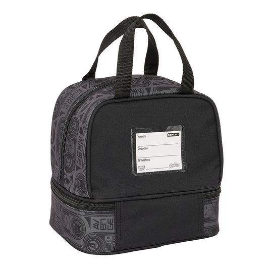 Neceser escolar infantil porta meriendas MARVEL AVENGERES 20x15x20 cm