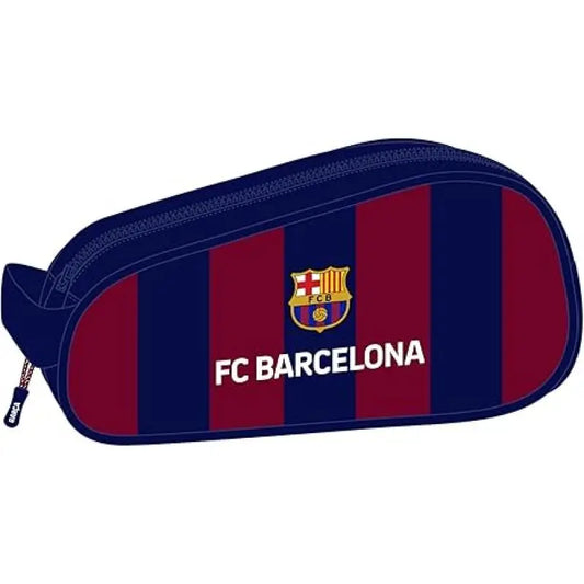 Neceser FC BARCELONA zapatillero multiusos con asa 34x18x15 cm
