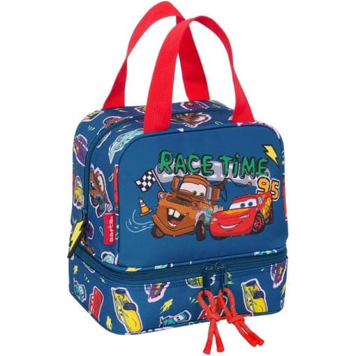 Neceser infantil porta meriendas Cars ’Racing’ 20x15x20cm