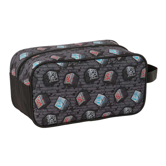 Neceser Minecraft ’Screen’ zapatillero multiusos con asa 29x14x15 cm