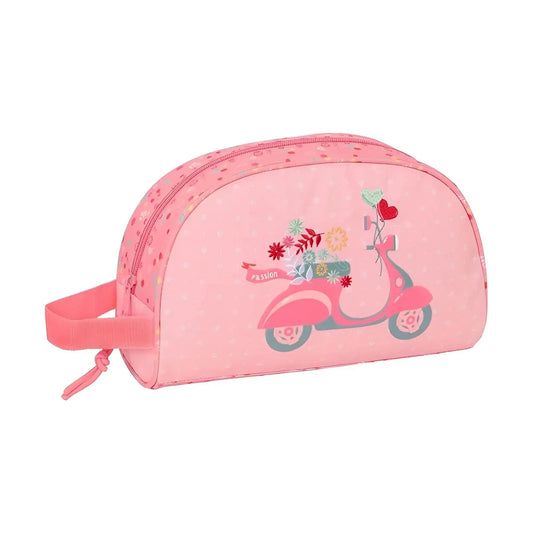 Neceser MOOS PASION escolar infantil con asa y adaptable a carro 28x10x18 cm - Mochila