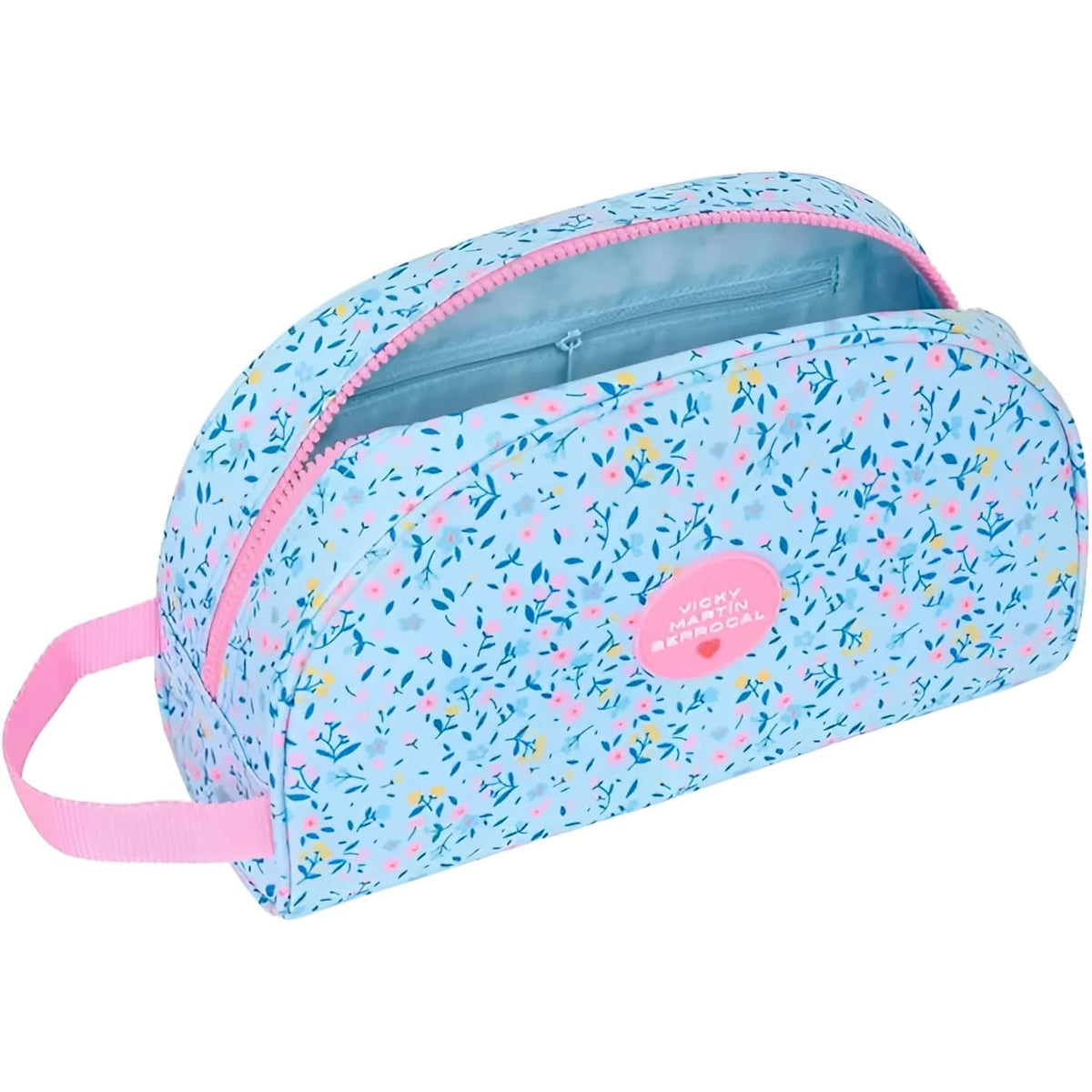 Neceser Vicky Martín Berrocal Paraíso escolar infantil con asa y adaptable a carro 28x10x18 cm VBM - Mochila