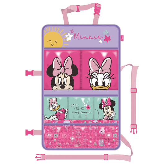 Organizador de asiento coche Minnie Mouse 35x58cm universal