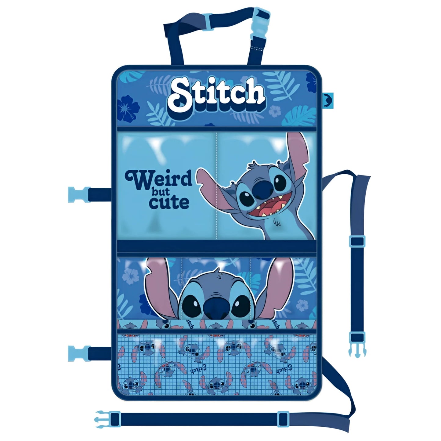 Organizador de asiento coche Stitch Disney 35x58cm universal