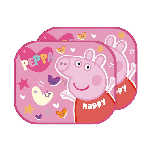Pack de 2 parasoles para coche Peppa Pig - Protección Solar - Parasol