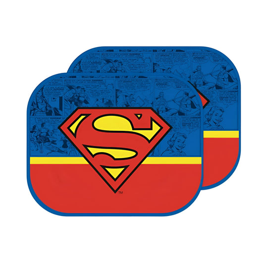 Pack de 2 parasoles para coche Superman - Protección Solar - Parasol