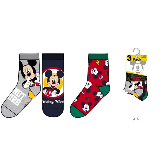 Pack 3 calcetines infantiles MICKEY MOUSE 1