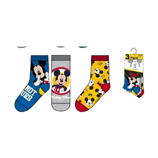 Pack 3 calcetines infantiles MICKEY MOUSE 2