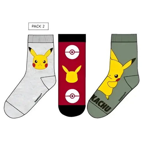 Pack 3 calcetines infantiles POKÉMON 2 - 23/26