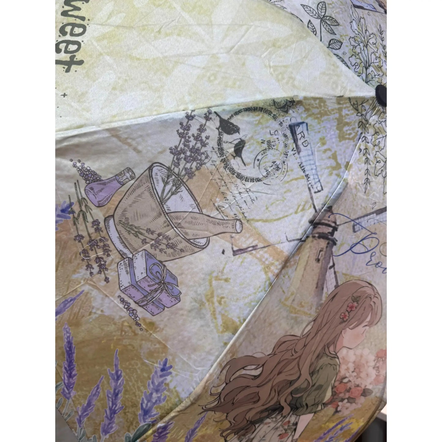 Paraguas con caja Sweet Candy