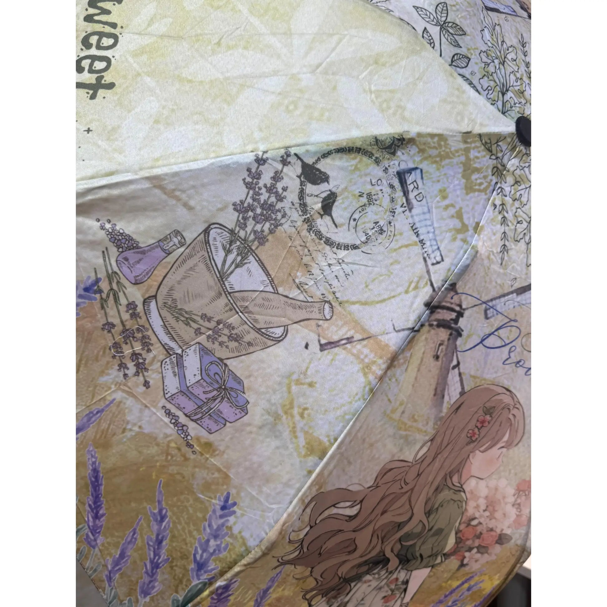 Paraguas con caja Sweet Candy