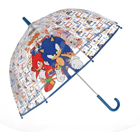 Paraguas infantil 46cm transparente Sonic