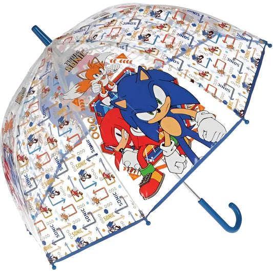 Paraguas infantil 46cm transparente Sonic