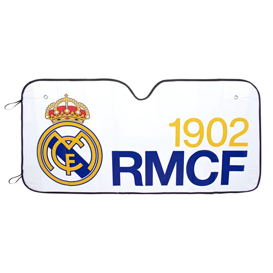 Parasol delantero coche Real Madrid 130x70cm - Protección Solar