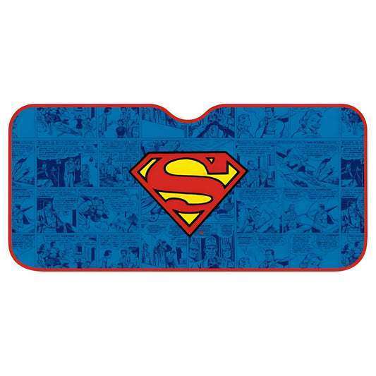 Parasol Delantero Coche Superman (130x70cm) - Protección Solar - delantero