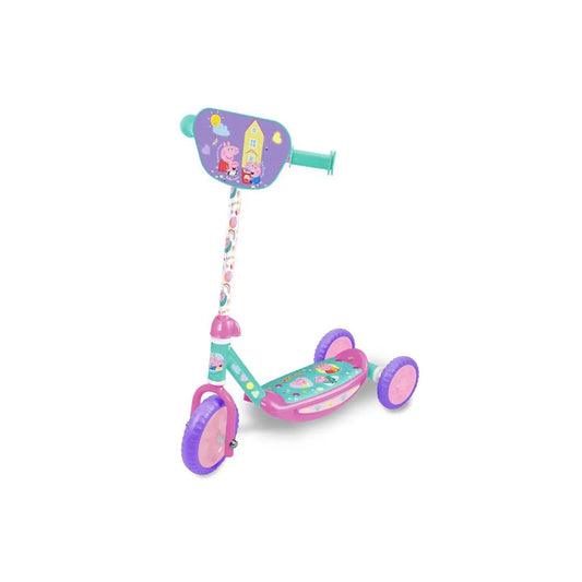 Patinete de 3 ruedas infantil niños Peppa Pig 62x32x55,5cm