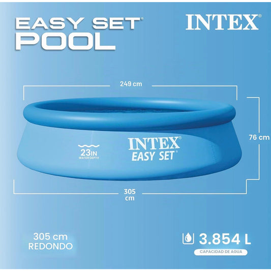 Piscina redonda Easy Set 305x76cm (capacidad 3853L)
