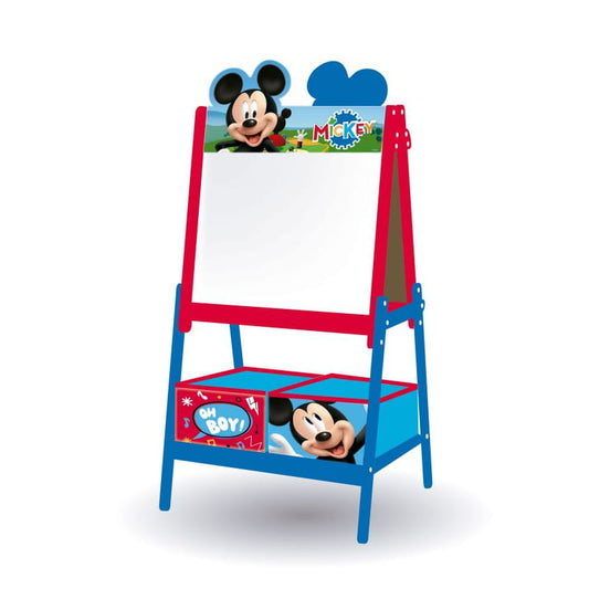 Pizarra doble Mickey Mouse Disney con almacenaje 54X45X117CM