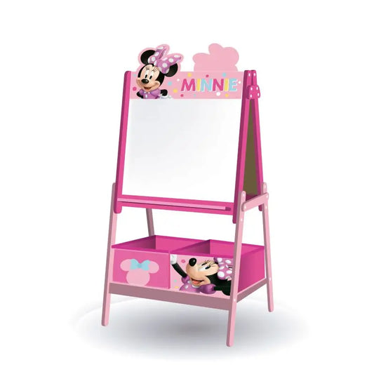 Pizarra doble Minnie Mouse Disney con almacenaje 54X45X117CM