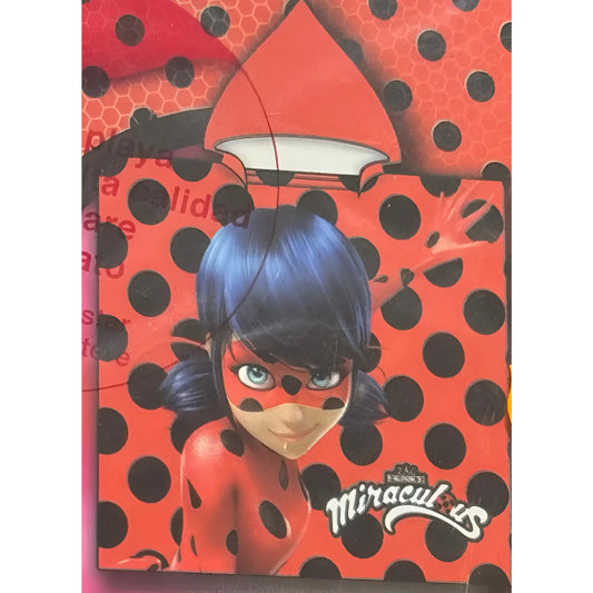 Poncho playa piscina Miraculous Ladybug 50x100cm