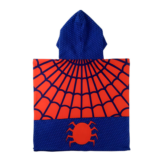 Poncho toalla infantil playa piscina Spiderman araña - poncho