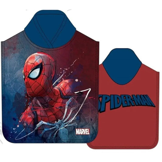 Poncho Toalla Playa Piscina infantil SPIDERMAN 55X110CM