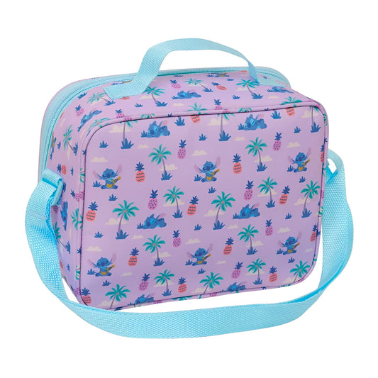 Portameriendas nevera 3D Stitch Disney azul 25x9x19cm - portameriendas
