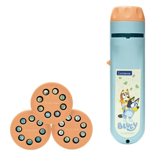 Proyector de historias y linterna Bluey - Juguete