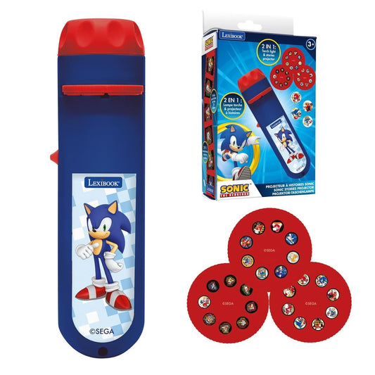 Proyector de historias y linterna Sonic The Hedgehog - Juguete
