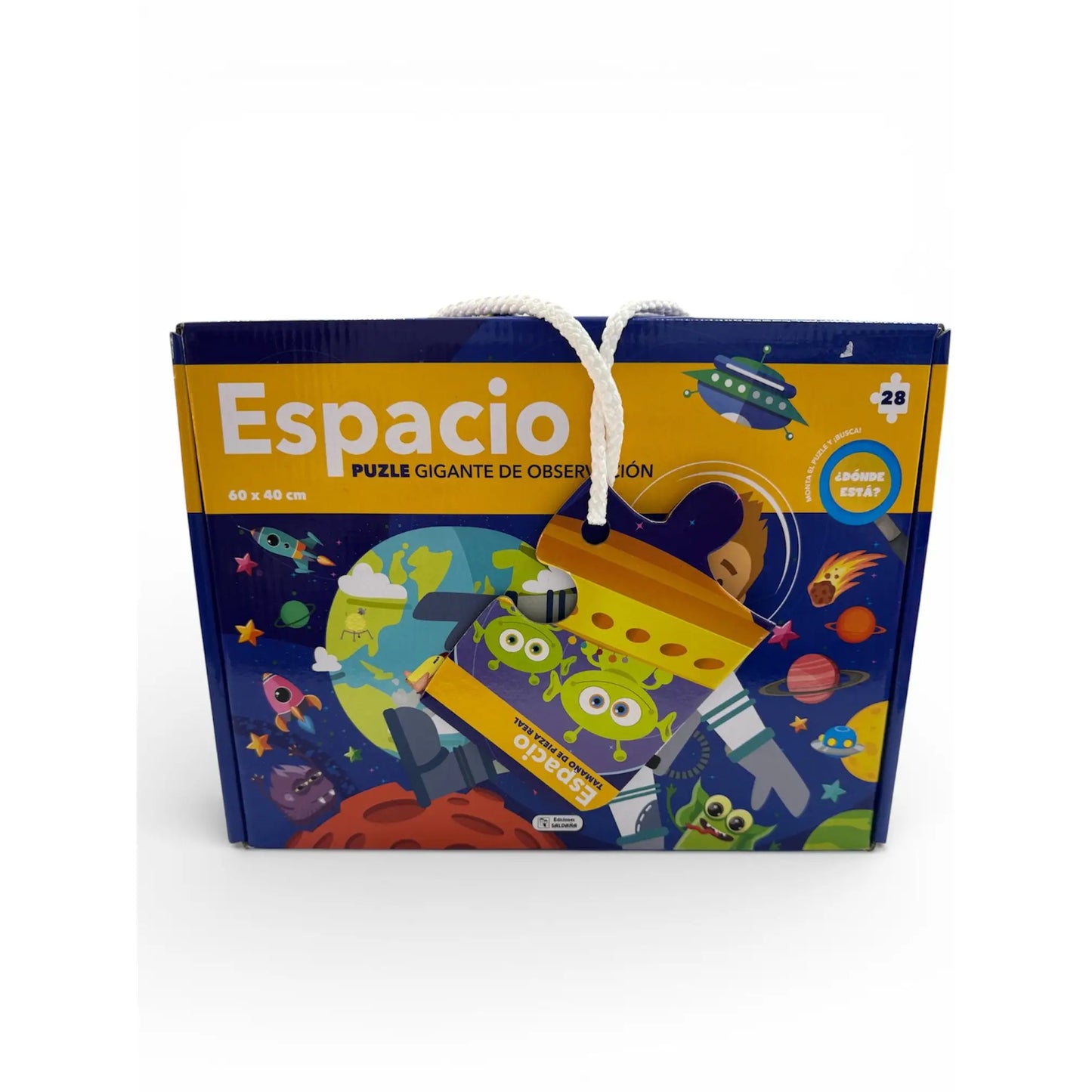 Puzzle piezas grandes Princesas y Espacio 60x40cm 28