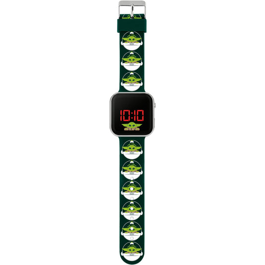 Reloj digital infantil led BABY YODA STAR WARS