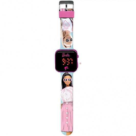 Reloj digital infantil led BARBIE- Ideal para Regalar