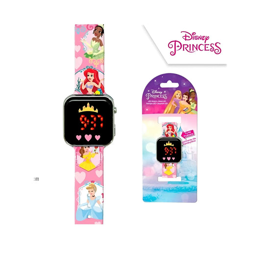 Reloj digital infantil led PRINCESAS DISNEY