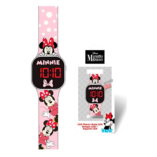 Reloj digital infantil led MINNIE MOUSE DISNEY- Ideal para Regalar
