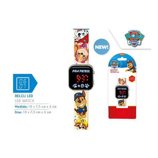 Reloj digital infantil Patrulla Canina