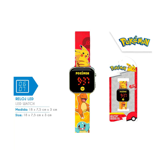 Reloj digital infantil Pokémon