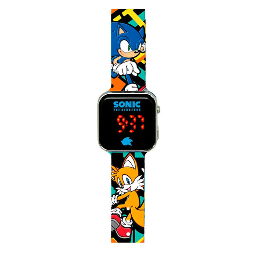 Reloj digital infantil led SONIC- Ideal para Regalar
