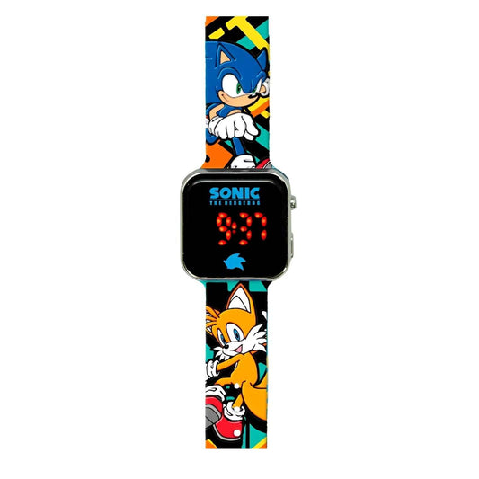 Reloj digital infantil led SONIC- Ideal para Regalar