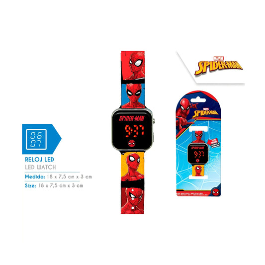 Reloj digital infantil Spiderman