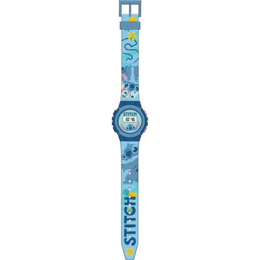 Reloj digital infantil STITCH 2- Ideal para Regalar