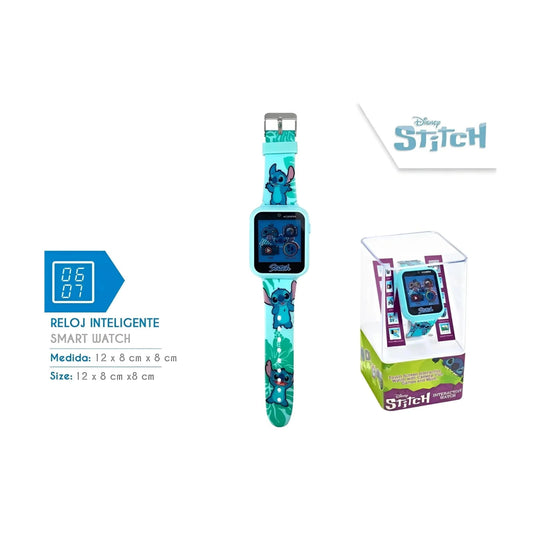 Reloj interactivo smartwatch de STITCH para niños con múltiples funciones