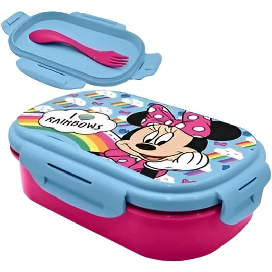 Sandwichera con cubiertos Minnie Mouse