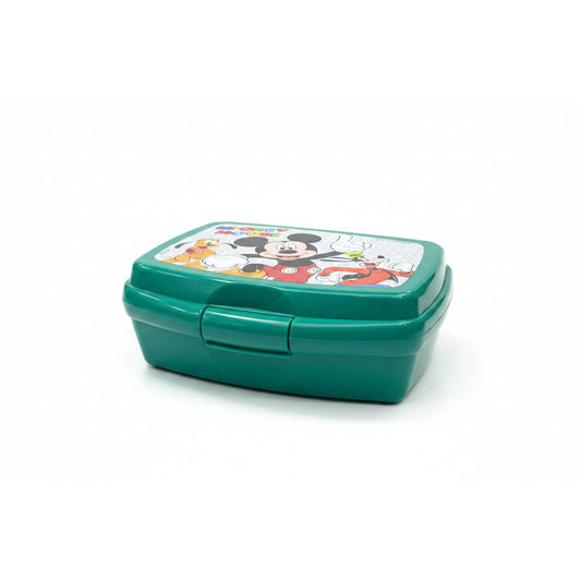 Sandwichera tupper simple Mickey Mouse verde Disney