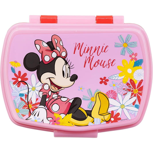 Sandwichera tupper simple Minnie Mouse Disney 17x14x5,5cm - Tupper