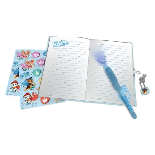 Set diario secreto y bolígrafo de tinta mágica PATRULLA CANINA