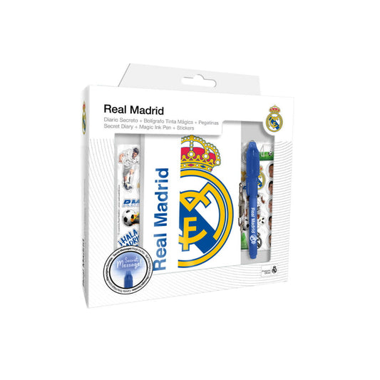 Set diario secreto y bolígrafo de tinta mágica REAL MADRID